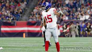 Giants not golden: Tate (concussion) ruled out
