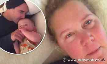 Amy Schumer jokes that son Gene is an actual 'food baby' as comedian laughs off Thanksgiving dinner