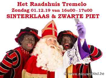 Sint bezoekt Het Raadshuis