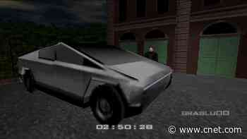 Cybertruck makes its way into GoldenEye 007     - CNET