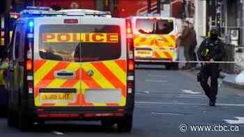 2 stabbed to death in London, suspect fatally shot by police