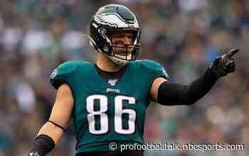 Zach Ertz, Jordan Howard are questionable for Sunday