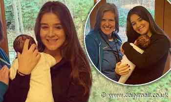 Brooke Vincent praises midwives in emotional post on Instagram after welcoming baby boy last month 
