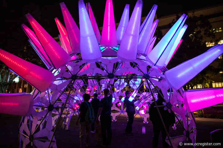Grand Park will light up downtown LA with art during the holidays with Winter Glow