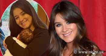 Brooke Vincent applauded by Coronation Street co-stars as she returns to cobbles after giving birth