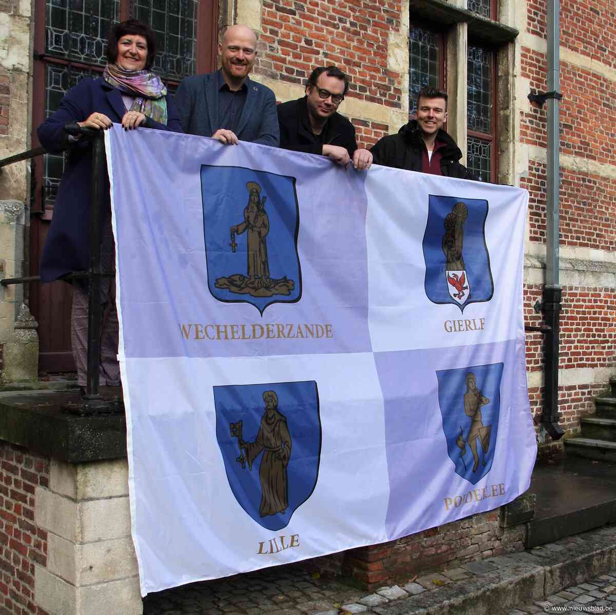 Vlaggen met wapenschilden zetten deelgemeenten in kijker
