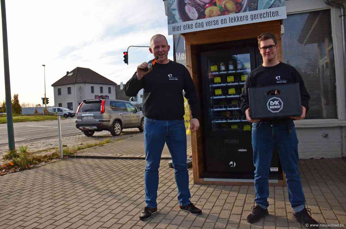 Van bier tot witloof: traiteur plaatst automaat met maaltijden op basis van streekproducten
