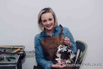 Northern Ireland silversmith Lesley Brown dazzles on festive TV show
