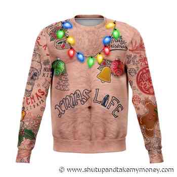 Tattooed Ugly Christmas Sweater