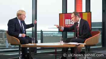 Why is there a row over which Andrew at the BBC interviews the PM?