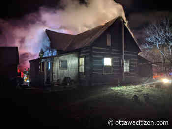 Family of three displaced in one of two Cumberland fires overnight