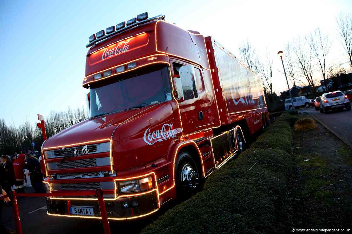 Coca Cola Christmas truck should be banned, waste company says