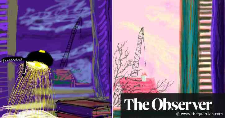 From iPad to glossy book: new hi-tech art by Hockney unveiled