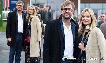Laura Whitmore looks effortlessly chic as she joins Iain Stirling at the Ladbrokes Winter Carnival