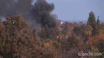 Police rescue man from burning Visalia home