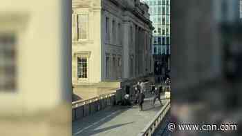 Fire extinguisher, whale tusk and an ex-prisoner: How London attacker was subdued