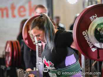 'Felt spectacular:' Edmonton woman smashes powerlifting world records
