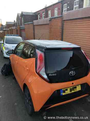 Stolen car recovered in Tonge Moor