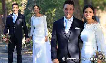 Roberto Bautista Agut ties the knot with his blushing bride in Spanish fairytale wedding
