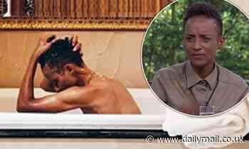 I'm A Celebrity's Adele Roberts washes 'fish guts' from hair at luxury hotel after jungle eviction