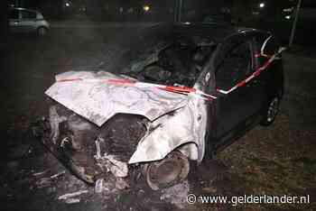 Auto brandt uit in Nijmegen