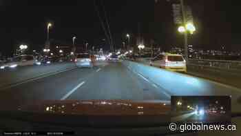 Taxi driver captured taking Cambie bridge bike lane