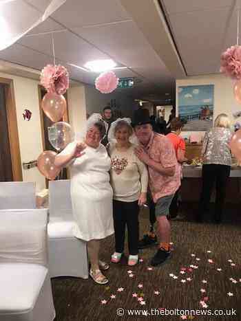 Re-run of wedding for dementia care resident