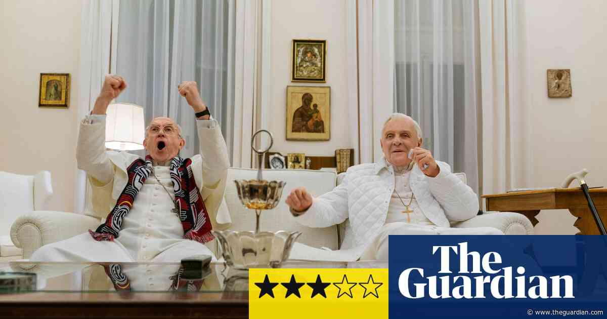 The Two Popes review – Hopkins and Pryce make one holy alliance