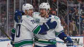Tanner Pearson's career night helps Canucks cruise past Oilers