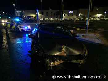 Driver five times over drink drive limit crashes