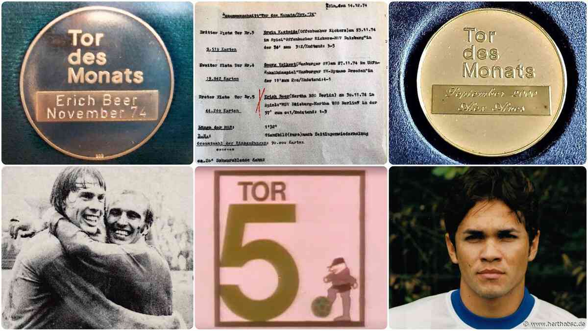 #HerthaMuseum: Hertha BSC und das Tor des Monats
