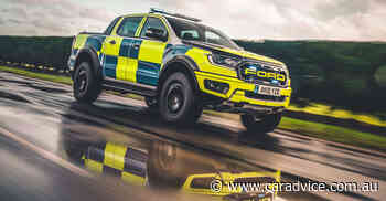 Ford Ranger Raptor police car earns its stripes
