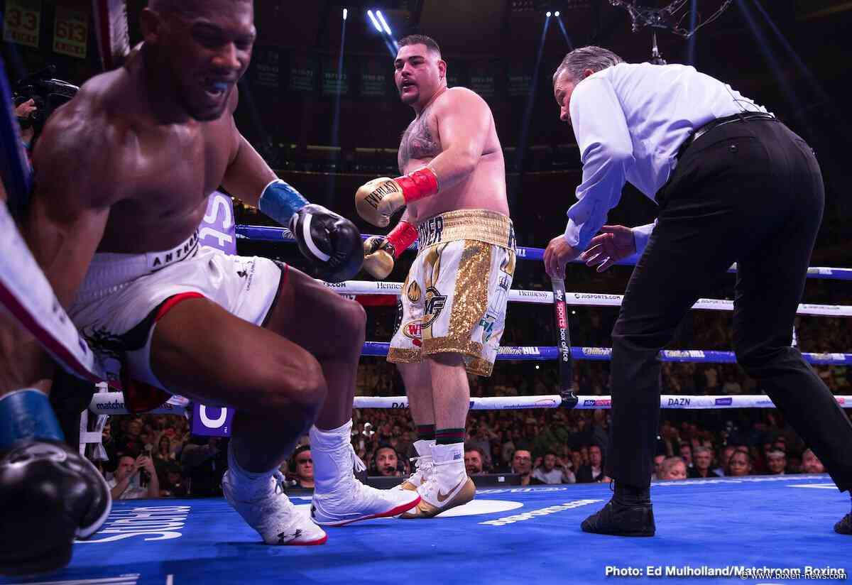Hat Anthony Joshua gegen Andy Ruiz Aufgegeben?