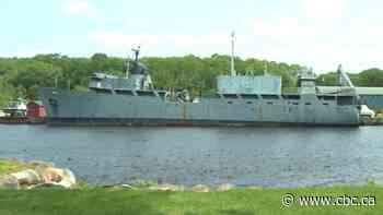 Former navy ship in Bridgewater 'imminent threat of pollution,' coast guard says