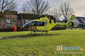 Traumahelikopter trekt veel bekijks in Leusden
