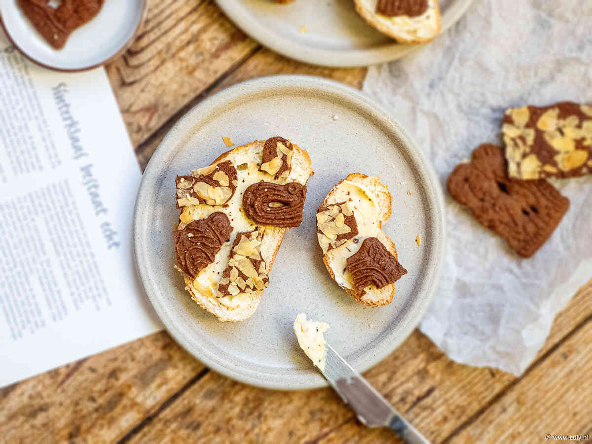 Culy Homemade: broodje speculaas met anijsboter voor Sinterklaas