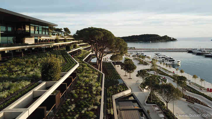 Planted terraces overlook the sea at the Grand Park Hotel by 3LHD