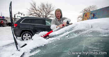 N.Y.C. Weather: Snow and Sleet Could Cause Havoc for Travelers