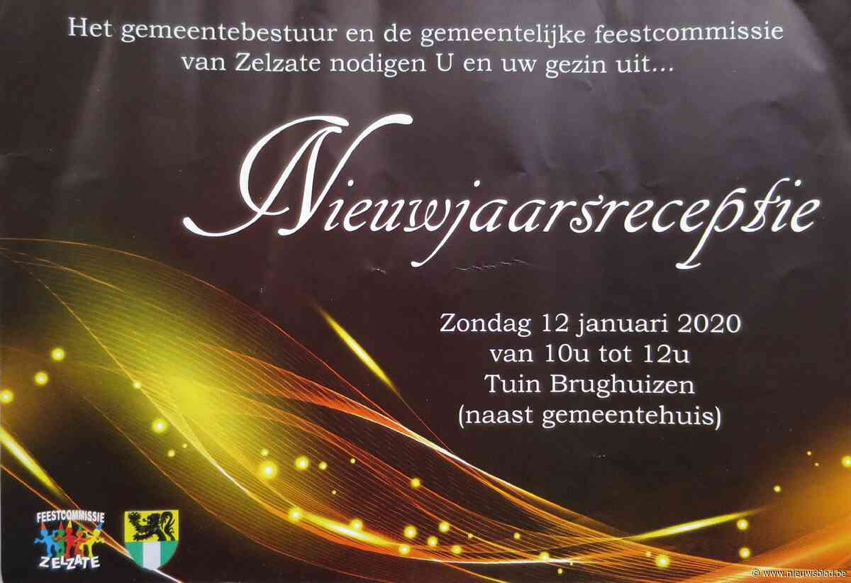 Nieuwjaarsreceptie voor de Zelzatenaren op zondag 12 januari 2020