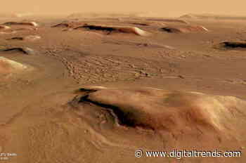 Mars’s strange equatorial terrain could have formed under an ice sheet