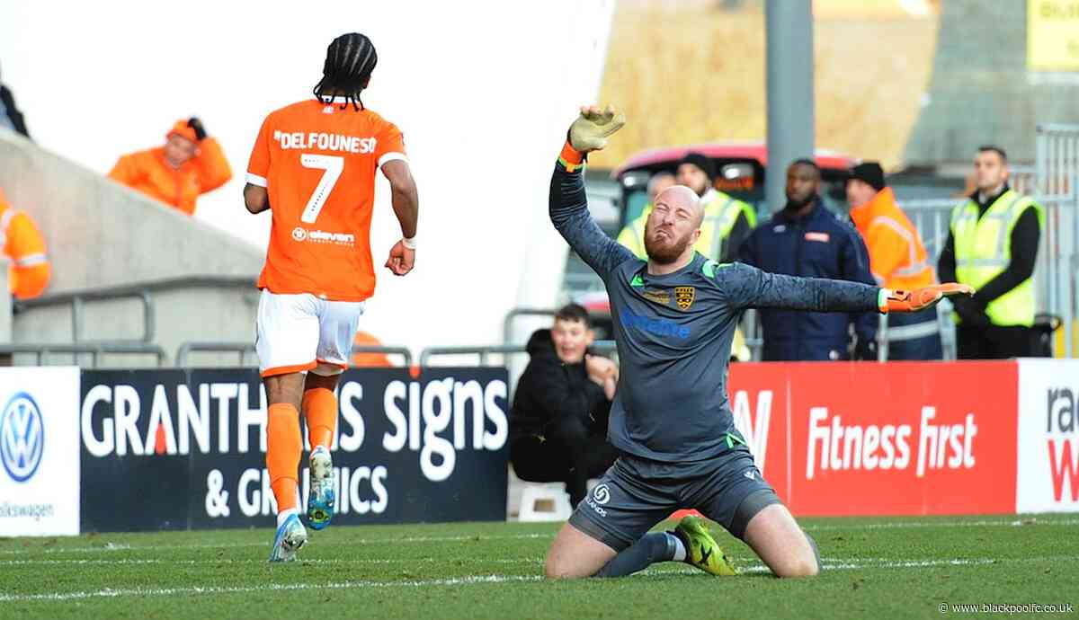 Report: Blackpool 3 Maidstone United 1