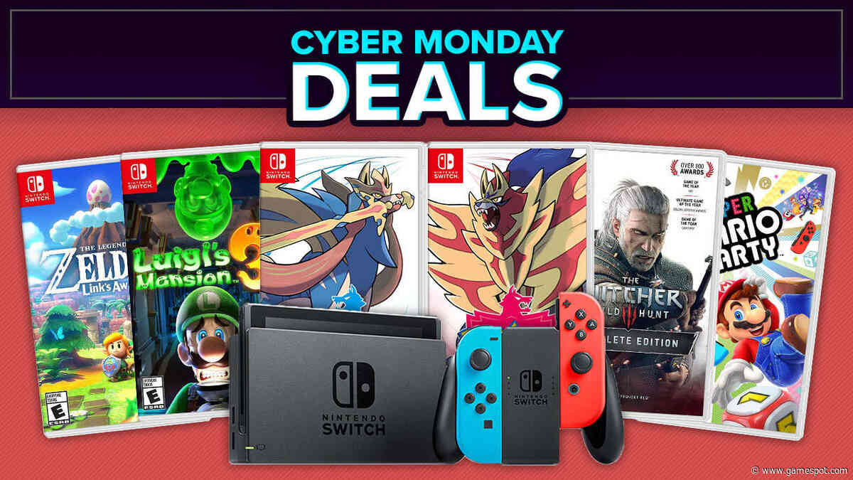 best cyber monday deals nintendo switch