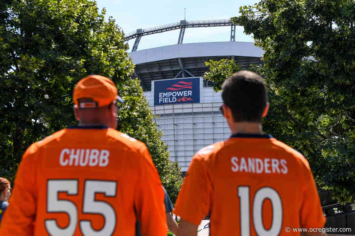 Game Center: Chargers at Denver Broncos, Sunday, 1:25 p.m.