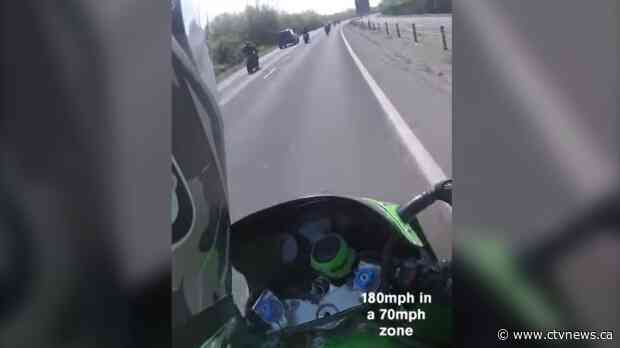 Judge slams 'colossally stupid' motorcyclists who filmed themselves speeding