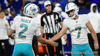 Dolphins punter throws touchdown pass to kicker Jason Sanders in trick play of the season