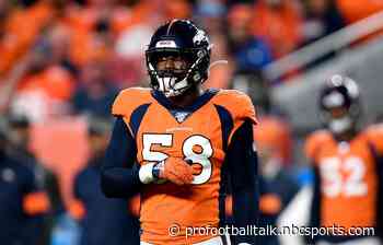 Von Miller inactive for Broncos