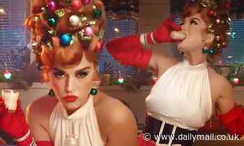 Katy Perry gets into the holiday spirit with a new music video for last year's jingle