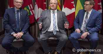 Premiers Moe, Ford, Higgs to collaborate on development of nuclear reactors in Canada
