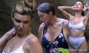 I'm A Celebrity: Nadine Coyle, 34, and Caitlyn Jenner, 70, hit the jungle showers