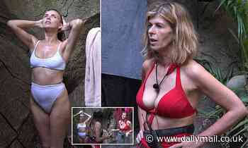 I'm A Celebrity: Kate Garraway, 52, showcases her two stone weight loss in a racy red bikini